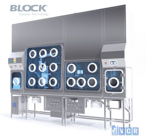 Tủ cách ly chia ngăn - Containment isolator