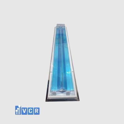 Máng đèn phòng sạch vát cạnh 1200mm - 2 bóng